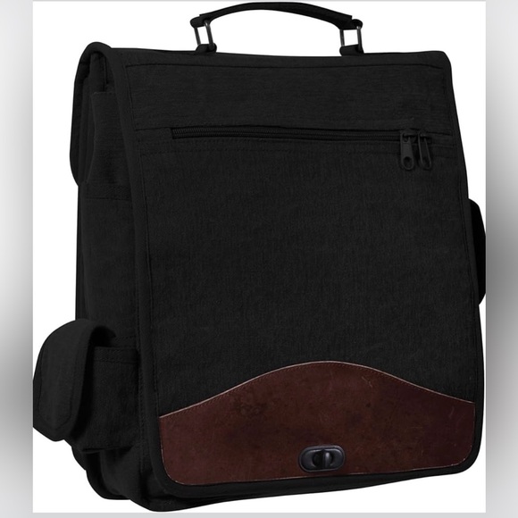 Rothco Vintage M-51 Engineers Bag, Heavy-Duty Canvas Shoulder Utility Bag - Picture 2 of 7